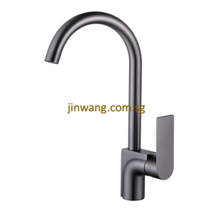 🇩🇪 On-Site 2yrs Warranty On Cartridge Gun Metal Kitchen Sink Mixer Tap JW9153GM