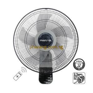 [Climate Voucher] 16in DC Wall Fan with Remote Control Grey MWF4035DR Mistral