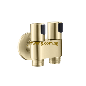 [Climate Voucher] 🇩🇪 High Quality SUS304 Stainless Steel Two Way Angle Valve Gold JW22CG