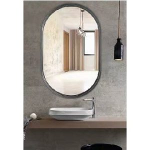 High Quality Seamless Frame Mirror Pill Shape 500x800mm JWESHR5080GM