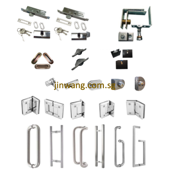 Sliding door locks accessories