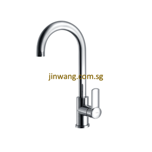 🇩🇪 On-Site 2yrs Warranty On Cartridge Brass Chrome Kitchen Sink Mixer Tap JW3003