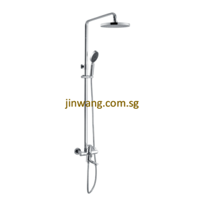 🇩🇪 On-Site 2yrs Warranty On Cartridge Brass Chrome Rain Shower Mixer Set JW3007