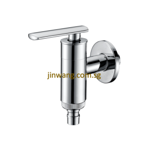 🇩🇪 On-Site 2yrs Warranty On Cartridge Brass Chrome Wall Mounted Bib Tap For Washing Machine JW3021