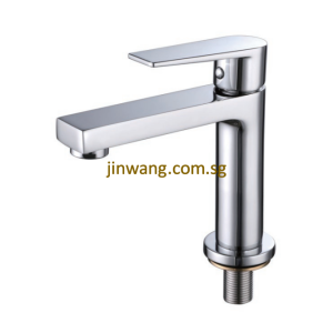 🇩🇪 On-Site 2yrs Warranty On Cartridge Brass Chrome Basin Cold Tap JW9050