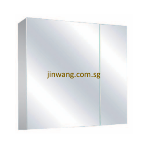 🇩🇪 SUS304 Matte Mirror Cabinet L600xW130xH500mm JWC11604