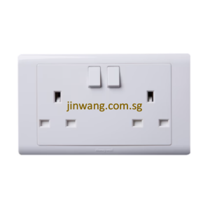 Honeywell R-Series 2X13A Switched Socket R2747WHISG