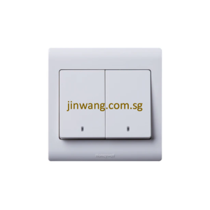 Honeywell R-Series 20A DP Heater Switch Neon 2Gang R4788WHISG