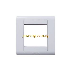 Honeywell R-Series 1Gang EURO 2 Module Front Plate R5451WHISG