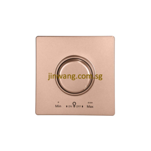 MK Honeywell Aria 1 Gang 2 Way LED Dimmer Rose Gold W1523RGLSG