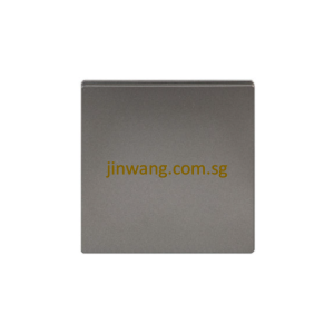 MK Honeywell Aria 1 Gang Blank Plate Space Grey W3827GRYSG