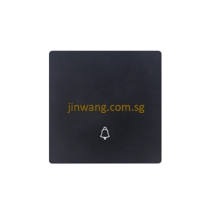 MK Honeywell Aria Bell Push Switch Space Black W4778BMBKSG