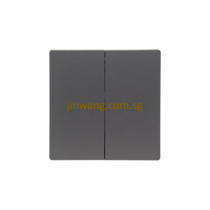 MK Honeywell Aria 2Gang 1Way / 2Way Switch Space Grey W4782GRYSG