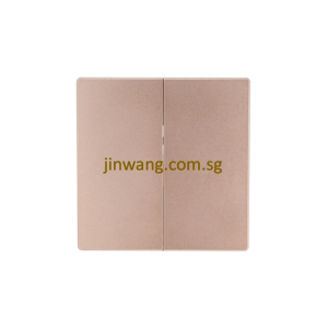 MK Honeywell Aria 2Gang 1Way / 2Way Switch Rose Gold W4782RGLSG