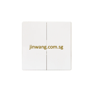 MK Honeywell Aria 2Gang 1Way / 2Way Switch White W4782WHISG