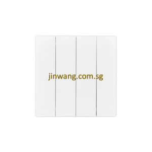 MK Honeywell Aria 4Gang 2Way Switch White W4784WHISG