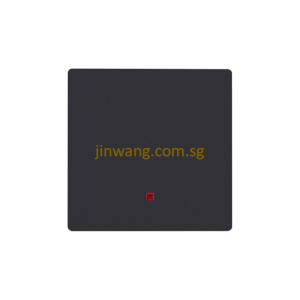 MK Honeywell Aria 20A 2Way Heater Switch With Neon Space Black W4725NMBKSG