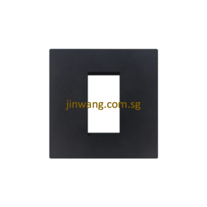 MK Honeywell Aria 1M EURO Front Plate Space Black W5450MBKSG