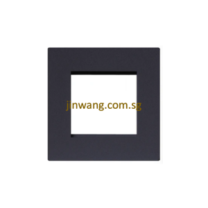 MK Honeywell Aria 1M EURO Front Plate Space Black W5451MBKSG