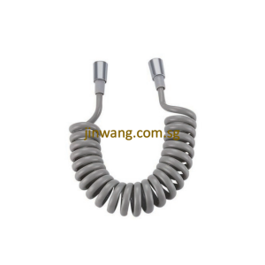 🇩🇪 Telephone Line Polyurethane Hose Max Long 2 meter Silver JW1730