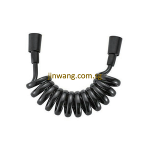 🇩🇪 Telephone Line Polyurethane Hose Max Long 2 meter Black JW1730B