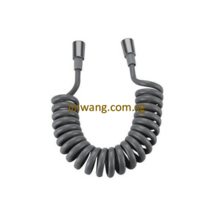 🇩🇪 Telephone Line Polyurethane Hose Max Long 2 meter Gun Metal JW1730GM