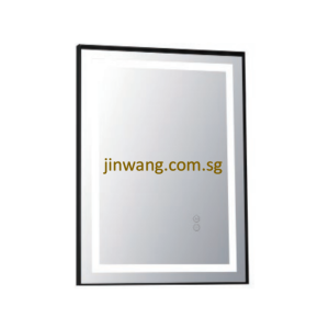 🇩🇪 SUS304 LED Mirror with Anti-Fog L450xW33xH600mm JWJR05BLED
