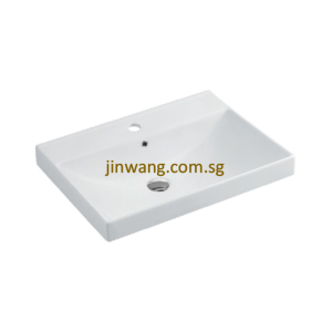 High Quality Vanity Insert Basin 605x465x190mm JWAFB6147RWH