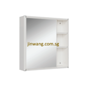 SUS304 Mirror Cabinet L600xW135xH600mm JWAFMC6060PW