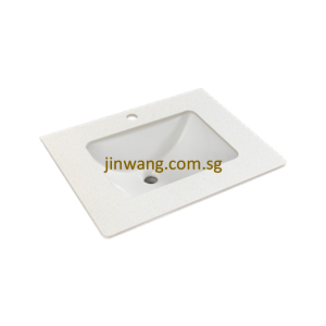 High Quality Top With Undermount Basin Sand Beige 610x470x220mm JWAFB6147SB