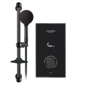 Auriga Core Matte Black Instant Water Heater CHAMPS