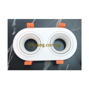 Double Downlight with GU10 Holder JWYSGU10-05-2WH