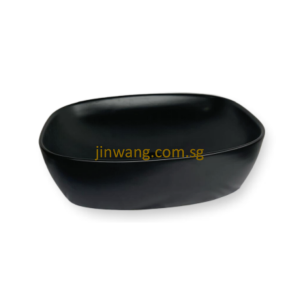 High Quality Top Mount Basin Matt Black L505xW385xH135mm JWAFB5038MB