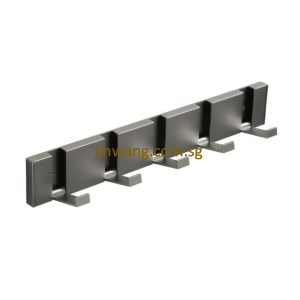 🇩🇪 High Quality Aerospace Aluminum Gun Metal 5 Hook Foldable JWA1405GM